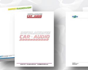 Diseño e impresión de membretes y sobres empresariales corporativos