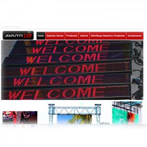 Venta alquiler importación distribución informadores pantallas tecnologia 